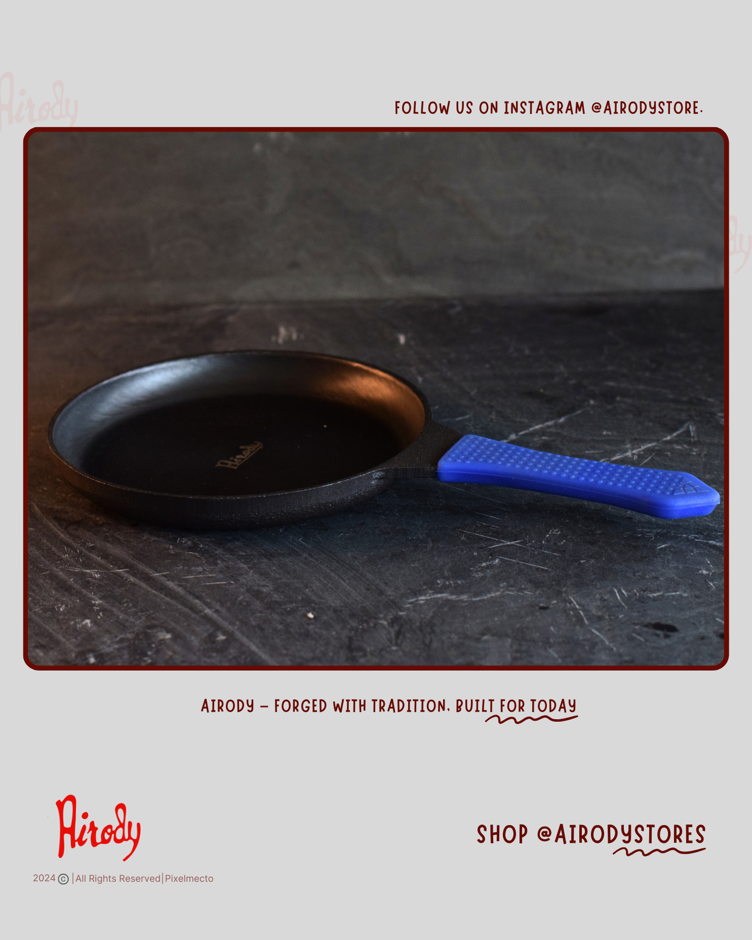 Cast Iron Skillet – Pre-Seasoned