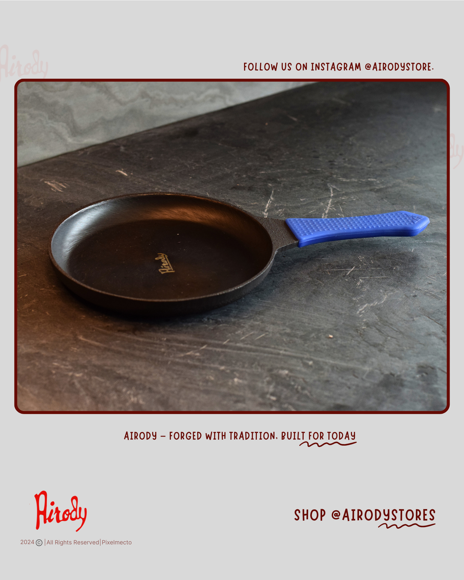 Cast Iron Skillet – Pre-Seasoned