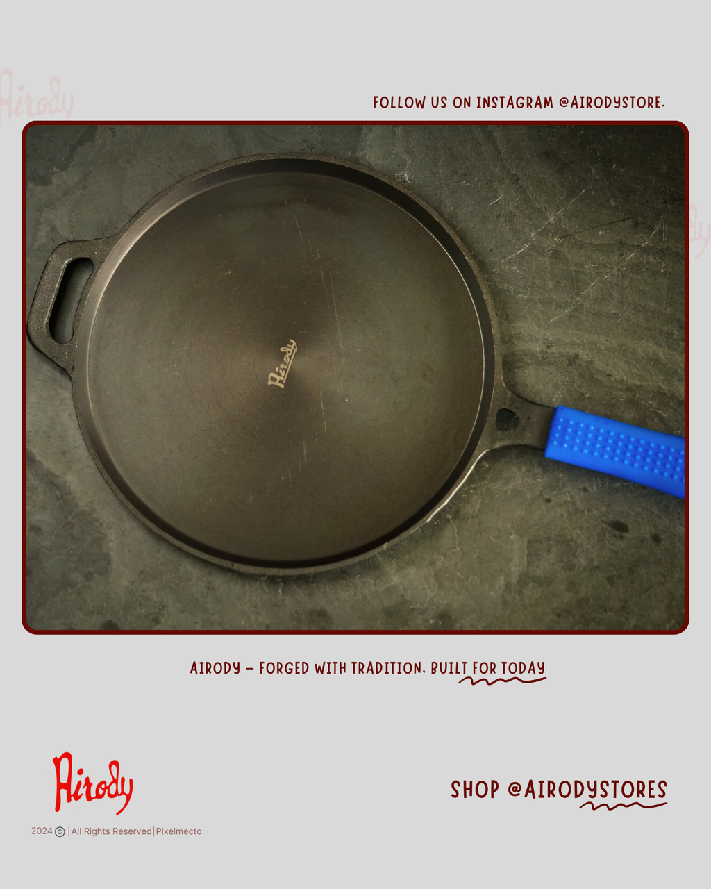 Cast Iron Skillet – Pre-Seasoned